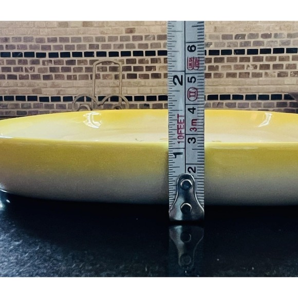 Vintage Brock Of California Serving‎ Platter Farmhouse Yellow Tray Hay Donkey - Picture 10 of 10